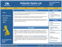 Tablet Screenshot of hollanderhyams.com